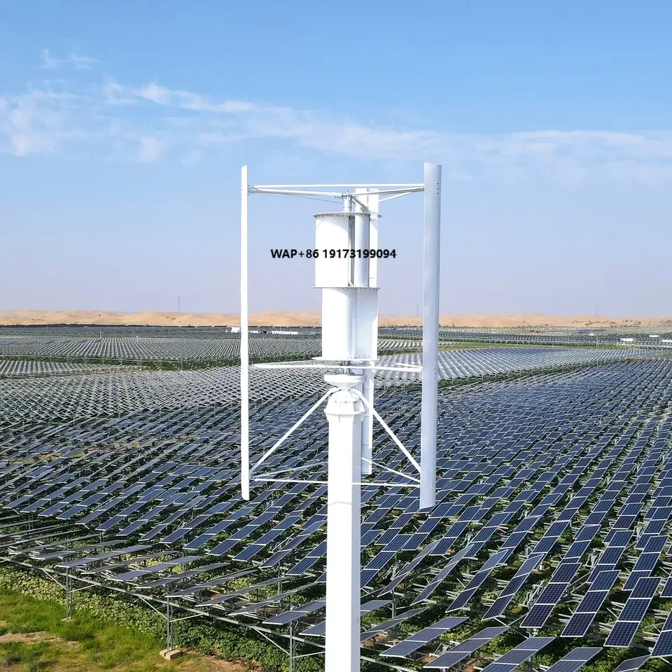 Wind Turbine Generator - 完全ユニット型発電機100Kwハイブリッドエネルギーメーカーシステム垂直軸風力タービン